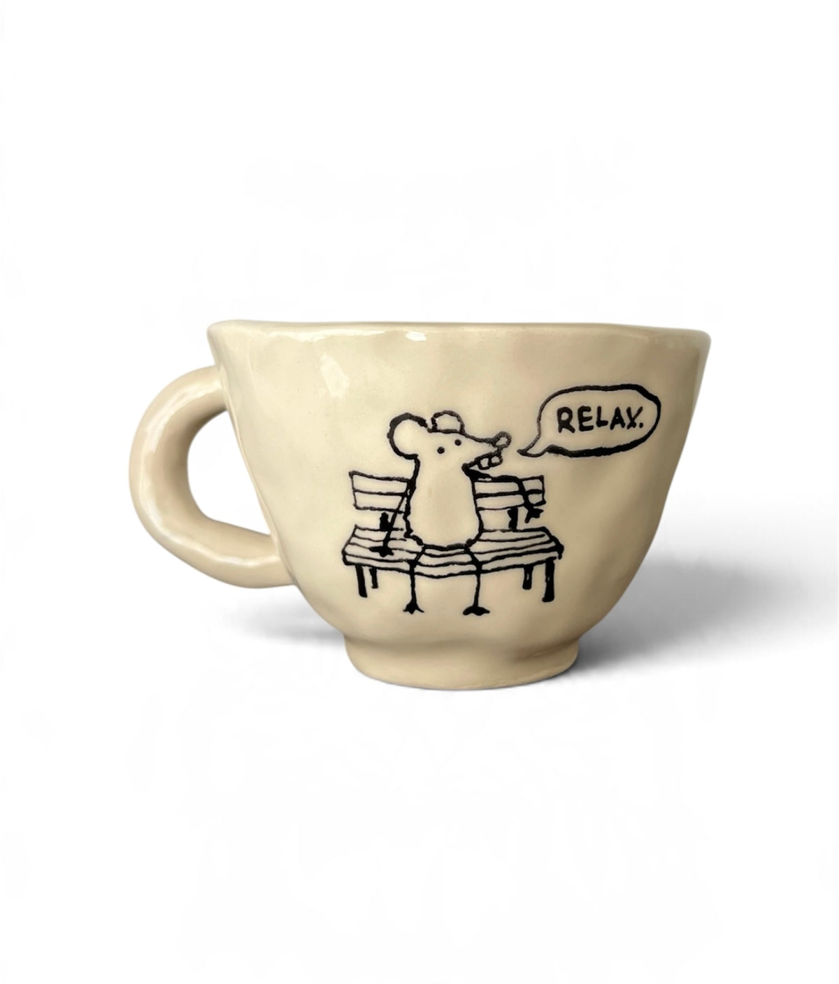 RELAX - Handmade Coffee Mug
