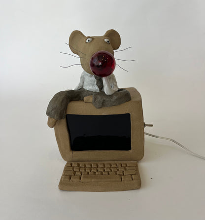 Corporate Rat Lamp